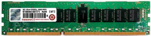 Transcend DIMM TS512MKR72V3T 4Gb DDR3-1333 REG ECC 32-chip (TS512MKR72V3T)