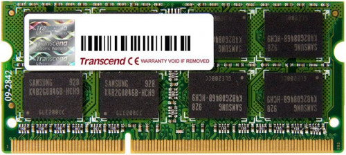 Модуль памяти SO-DIMM Transcend TS4GAP1333S DDR3-1333 4GB для ноутбуков, включая Apple MacBook Pro и десктоп Apple Mac Mini