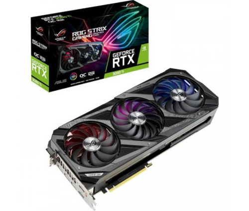 Видеокарта ASUS ROG-STRIX-RTX3080-O12G-GAMING