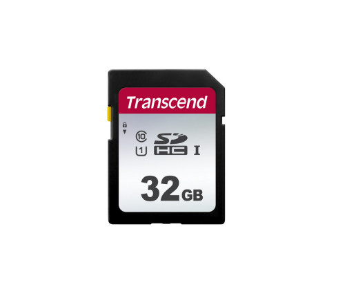 Карта памяти Transcend 32GB SDHC U1 Card, TLC (TS32GSDC300S)