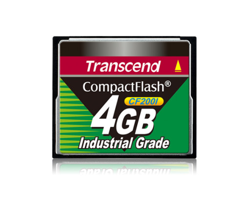 Карта памяти Transcend 4GB Industrial Compact Flash 200x TS4GCF200I