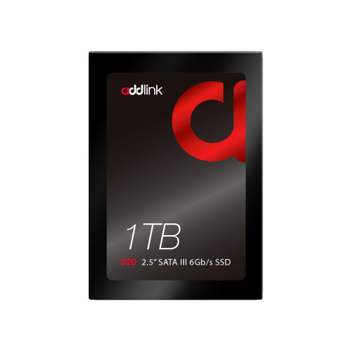 AddLink S20 1TB 2.5" SATA III 6Gb/s 3D TLC SSD (ad1TBS20S3S)
