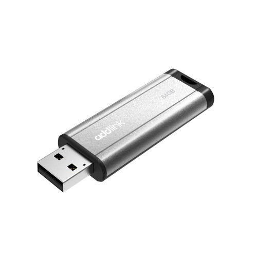 AddLink U25 64GB USB Flash Drive (Silver) ad64GBU25S2