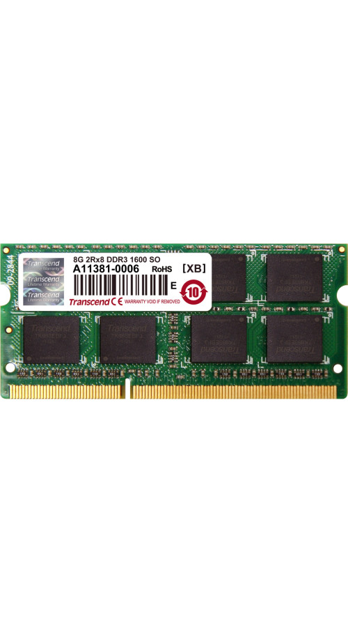 Оперативная память SO-DIMM 4GB DDR3-1600 JetRam (JM1600KSH-4G)